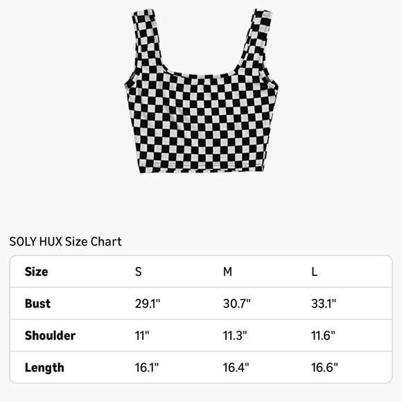 Checkered Tank Top - Picture 2 of 4